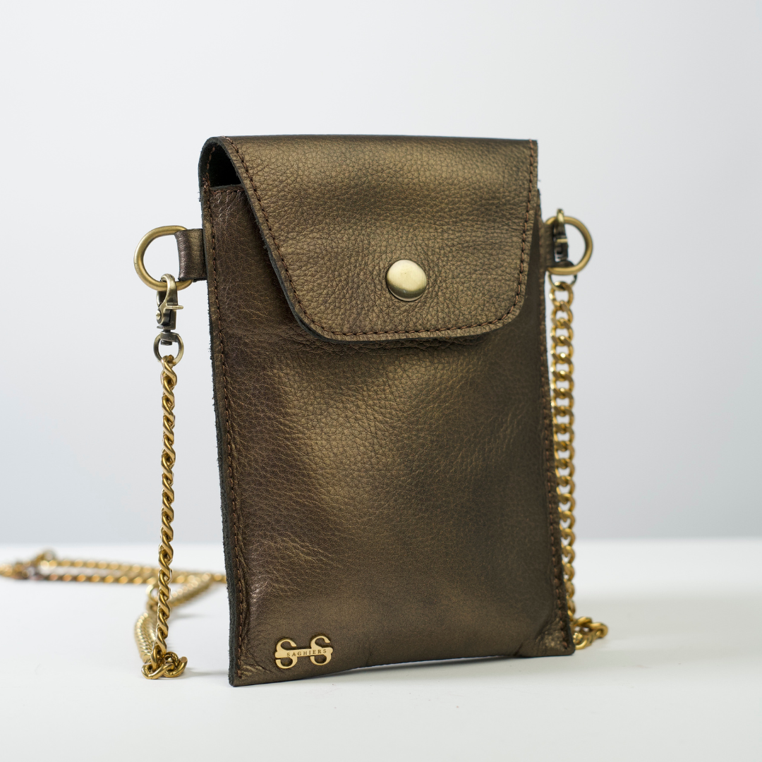 Ebony phone crossbody