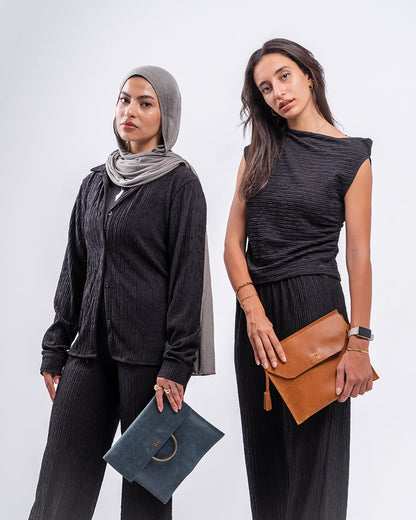 Chic Terracotta Clutch